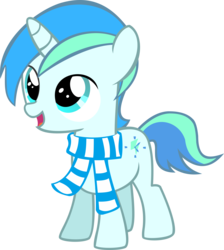 Size: 10594x11818 | Tagged: safe, artist:cyanlightning, oc, oc only, oc:cyan lightning, g4, absurd resolution, clothes, colt, male, scarf, simple background, solo, transparent background, vector