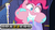 Size: 1920x1080 | Tagged: safe, edit, edited screencap, screencap, pinkie pie, every little thing she does, g4, brazzers, discovery family logo, female, food, frosting, funny, meme, solo