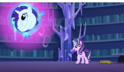 Size: 2134x1241 | Tagged: safe, edit, edited screencap, screencap, starlight glimmer, every little thing she does, g4, discovery family logo, meme, rariball