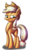 Size: 600x976 | Tagged: safe, artist:piemations, applejack, g4, female, raised eyebrow, simple background, solo, transparent background