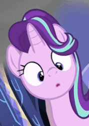 Size: 196x275 | Tagged: safe, screencap, starlight glimmer, pony, every little thing she does, g4, female, gif, mare, non-animated gif, solo