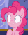 Size: 385x484 | Tagged: safe, screencap, pinkie pie, pony, every little thing she does, g4, female, fiducia compellia, gif, hypnosis, hypnotized, mare, non-animated gif, smiling, solo