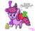 Size: 900x800 | Tagged: safe, artist:zsparkonequus, part of a set, berry punch, berryshine, series:miniponi, g4, berry punch's cutie mark, cutie mark, drink, drunk, female, part of a series, solo