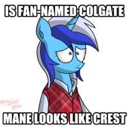 Size: 600x596 | Tagged: safe, artist:zsparkonequus, minuette, pony, unicorn, g4, bad luck brian, bad luck minuette, bipedal, exploitable meme, female, image macro, meme, simple background, solo, text, transparent background