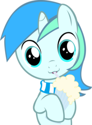 Size: 9659x13058 | Tagged: safe, artist:cyanlightning, oc, oc only, oc:cyan lightning, g4, absurd resolution, clothes, colt, male, milkshake, milkshake ponies, scarf, simple background, solo, transparent background, vector