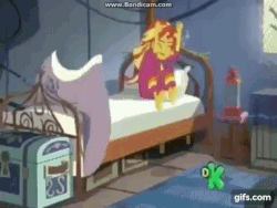 Size: 480x360 | Tagged: safe, screencap, sci-twi, sunset shimmer, twilight sparkle, equestria girls, g4, my little pony equestria girls: legend of everfree, animated, bandicam, barefoot, clothes, feet, female, gif, karate, kung fu shimmer, legend of everfeet, pajamas, sunset's sleepfighting, wrong aspect ratio
