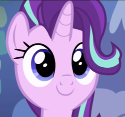 Size: 511x480 | Tagged: safe, screencap, starlight glimmer, pony, every little thing she does, g4, my little pony: friendship is magic, cute, female, glimmerbetes, mare, smiling, solo