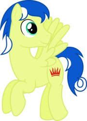 Size: 6400x8903 | Tagged: safe, artist:parclytaxel, oc, oc only, oc:robinson college, pegasus, pony, .svg available, absurd resolution, canterbridge, cutie mark, flying, male, ponified, pun, simple background, smiling, solo, stallion, transparent background, university of cambridge, vector, visual pun
