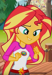 Size: 382x554 | Tagged: safe, screencap, sunset shimmer, equestria girls, g4, my little pony equestria girls: legend of everfree, cropped, lip bite