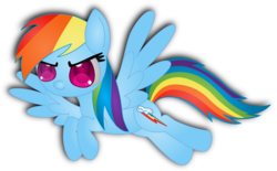 Size: 5975x3697 | Tagged: safe, artist:spophia, rainbow dash, pony, g4, female, solo