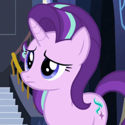 Size: 506x505 | Tagged: safe, screencap, starlight glimmer, pony, unicorn, every little thing she does, g4, season 6, animated, blinking, cute, female, gif, glimmerbetes, mare, solo