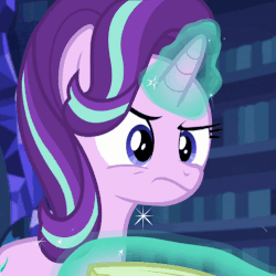 Size: 502x501 | Tagged: safe, screencap, starlight glimmer, pony, every little thing she does, g4, season 6, animated, book, female, gif, magic, nodding, solo