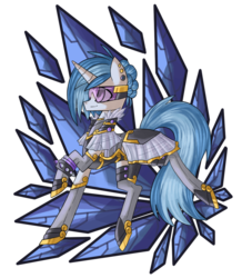 Size: 1000x1100 | Tagged: safe, artist:raptor007, dj pon-3, vinyl scratch, g4, clothes, digital art, female, glasses, short hair, socks, solo, stockings, thigh highs