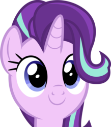 Size: 4366x5000 | Tagged: safe, artist:dashiesparkle, starlight glimmer, pony, unicorn, every little thing she does, g4, absurd resolution, cute, female, glimmerbetes, mare, simple background, smiling, solo, transparent background, vector
