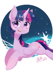 Size: 1119x1533 | Tagged: safe, artist:miaoxing, twilight sparkle, alicorn, pony, g4, female, pixiv, signature, solo, twilight sparkle (alicorn)