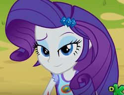 Size: 524x400 | Tagged: safe, screencap, rarity, equestria girls, g4, my little pony equestria girls: legend of everfree, cropped, discovery kids, female, solo