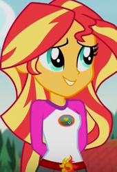 Size: 220x324 | Tagged: safe, screencap, sunset shimmer, equestria girls, g4, my little pony equestria girls: legend of everfree, cropped, female, solo