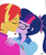 Size: 2988x3528 | Tagged: safe, artist:missmayaleanne, sci-twi, sunset shimmer, twilight sparkle, equestria girls, g4, my little pony equestria girls: legend of everfree, 1000 hours in gimp, duo, eyes closed, female, glasses, heart, high res, kiss on the lips, kissing, lesbian, ponytail, ship:sci-twishimmer, ship:sunsetsparkle, shipping