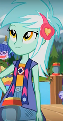 Size: 328x624 | Tagged: safe, screencap, lyra heartstrings, equestria girls, g4, my little pony equestria girls: legend of everfree, camp fashion show outfit, cropped