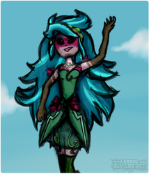 Size: 3000x3500 | Tagged: safe, artist:2004end, gaea everfree, gloriosa daisy, equestria girls, g4, my little pony equestria girls: legend of everfree, armpits, female, high res, magical geodes, solo