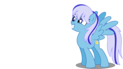 Size: 5955x3363 | Tagged: safe, artist:orin331, minuette, pegasus, pony, g4, female, race swap, simple background, solo, transparent background