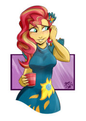 Size: 1280x1797 | Tagged: safe, artist:ponut_joe, sunset shimmer, equestria girls, g4, my little pony equestria girls: legend of everfree, beautiful, blushing, brushing hair behind ear, clothes, crystal gala, crystal gala dress, cute, dress, eyebrows, eyebrows visible through hair, female, shimmerbetes, shy, simple background, solo, white background