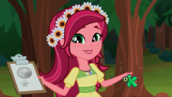 Size: 1920x1080 | Tagged: safe, screencap, gloriosa daisy, cat, equestria girls, g4, my little pony equestria girls: legend of everfree, discovery kids, female, solo