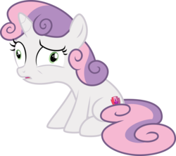 Size: 3378x3000 | Tagged: safe, artist:qazwsx302, sweetie belle, g4, the fault in our cutie marks, .svg available, cutie mark, derp, female, high res, simple background, solo, the cmc's cutie marks, transparent background, vector