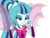 Size: 2000x1500 | Tagged: safe, artist:captainmohammad, sonata dusk, equestria girls, g4, female, ponied up, simple background, solo, transparent background