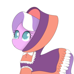 Size: 1280x1280 | Tagged: safe, artist:zlight, diamond tiara, a hearth's warming tail, g4, clothes, female, solo