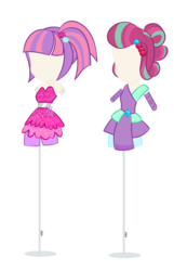 Size: 2113x3286 | Tagged: safe, artist:berrypunchrules, sour sweet, sunny flare, equestria girls, g4, my little pony equestria girls: legend of everfree, high res, outfit, simple background, transparent background
