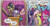 Size: 1317x684 | Tagged: safe, artist:agnesgarbowska, idw, official comic, derpy hooves, diamond tiara, filthy rich, fluttershy, pinkie pie, rainbow dash, spoiled rich, twilight sparkle, alicorn, pony, g4, spoiler:comic, spoiler:comic46, cheering, comic, cropped, crossed arms, female, filly, foal, male, mare, rich family, ship:spoilthy, speech bubble, squishy cheeks, stallion, twilight sparkle (alicorn)