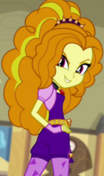 Size: 156x263 | Tagged: safe, screencap, adagio dazzle, equestria girls, g4, my little pony equestria girls: rainbow rocks, cropped, female, looking at you, looking back, solo