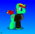 Size: 557x548 | Tagged: safe, artist:megabyte1835, oc, oc only, oc:track feral, pony, unicorn, clothes, jacket, male, scarf, simple background, solo, stallion