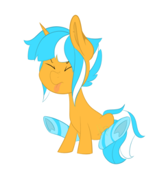 Size: 900x997 | Tagged: safe, artist:myshakov, oc, oc only, oc:passion freeze, pony, unicorn, clothes, simple background, socks, solo, striped socks, tongue out, transparent background