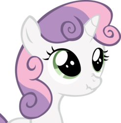 Size: 12164x12379 | Tagged: safe, artist:cyanlightning, sweetie belle, g4, .svg available, absurd resolution, cute, diasweetes, female, scrunchy face, simple background, solo, transparent background, vector