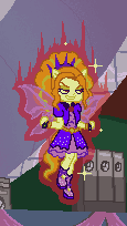 Size: 115x204 | Tagged: safe, artist:enyoiyourself, adagio dazzle, equestria girls, g4, animated, aura, battle aura, female, fin wings, gif, jewelry, pendant, ponied up, solo, sprite