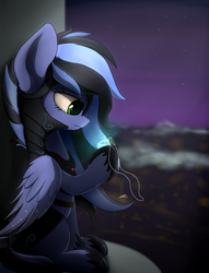 Size: 2600x3400 | Tagged: safe, artist:avastin4, oc, oc only, pegasus, pony, armor, female, high res, solo