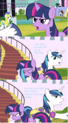 Size: 912x1652 | Tagged: safe, artist:epikjoe, edit, edited screencap, screencap, shining armor, twilight sparkle, pony, unicorn, a canterlot wedding, g4, comic, female, male, mare, royal guard, screencap comic, stallion, unicorn royal guard