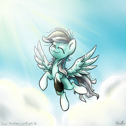 Size: 3024x3024 | Tagged: safe, artist:gaelledragons, oc, oc only, pegasus, pony, high res, solo