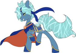 Size: 1024x722 | Tagged: safe, artist:silverknight27, oc, oc only, original species, pond pony, solo