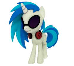 Size: 1217x1080 | Tagged: safe, artist:lavik1988, dj pon-3, vinyl scratch, g4, 3d, female, solo