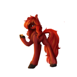 Size: 3000x3000 | Tagged: safe, artist:myralilth, oc, oc only, pony, unicorn, broken horn, high res, horn, solo