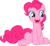 Size: 11556x10670 | Tagged: safe, artist:cyanlightning, pinkie pie, g4, hearthbreakers, absurd resolution, cute, diapinkes, faic, female, pie family home, simple background, sitting, solo, transparent background, vector