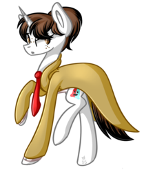 Size: 1024x1227 | Tagged: safe, artist:despotshy, oc, oc only, pony, unicorn, clothes, simple background, solo, transparent background