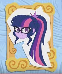 Size: 328x392 | Tagged: safe, artist:minusclass, sci-twi, twilight sparkle, equestria girls, g4, animated at source, female, ranma 1/2, solo