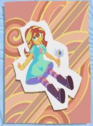 Size: 290x391 | Tagged: safe, artist:minusclass, sunset shimmer, equestria girls, g4, female, ranma 1/2, solo, star vs the forces of evil, youtube link