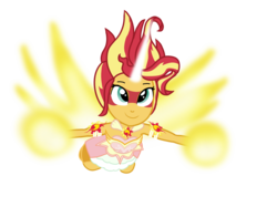 Size: 1296x968 | Tagged: safe, artist:zharkaer, sunset shimmer, equestria girls, g4, my little pony equestria girls: friendship games, daydream shimmer, female, simple background, solo, transparent background