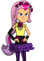 Size: 2087x2921 | Tagged: safe, artist:ninjawoodpeckers91, violet blurr, equestria girls, g4, female, high res, human coloration, humanized, simple background, solo, transparent background, vector