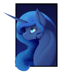 Size: 1718x2035 | Tagged: safe, artist:artistic-rainbow, princess luna, pony, g4, female, solo